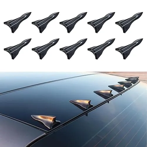 Shark Fin Black 10pcs