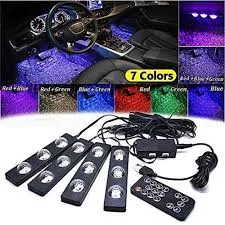 Star Car Disco Mood Light - USB Plug 4pcs/set