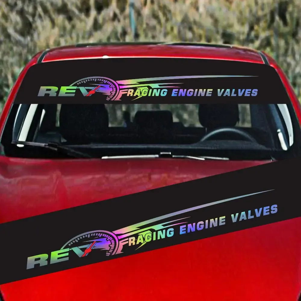 Windscreen Sticker- Rev Racing