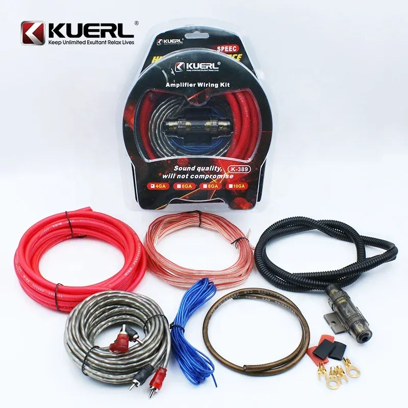 Amp Wiring Kit 4GA