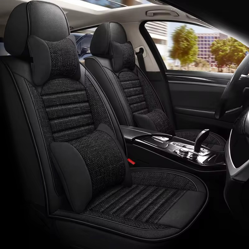 Silk Seat Cover - Black