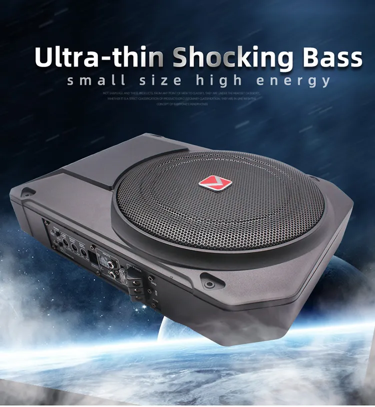 10" Underseat  Buitin Subwoofer 800w
