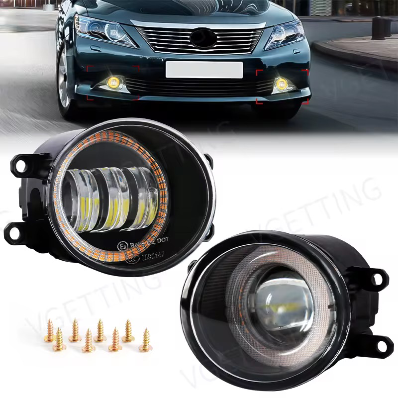 LED Fog Lamp Lens with Turn Signal