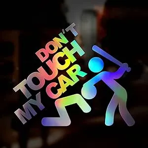 Sticker- Don't Touch My Car