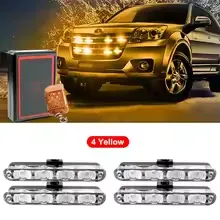 Car Grill Strobe Light 16L