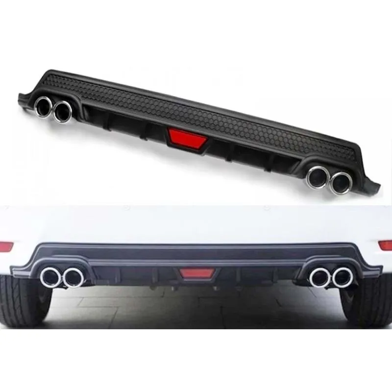 Car Rear Diffuser - Black