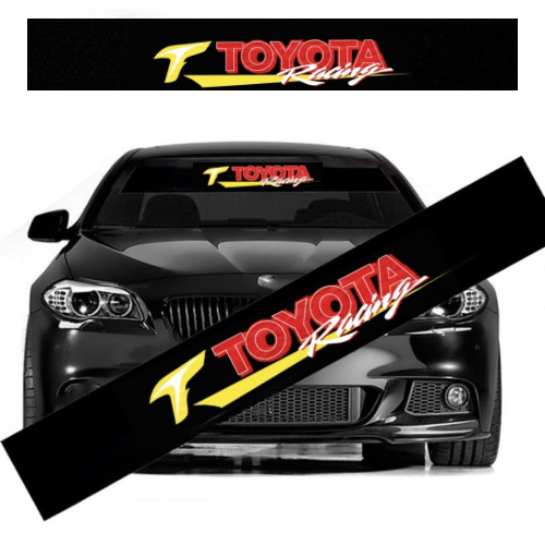 Windscreen Sticker- Toyota Racing