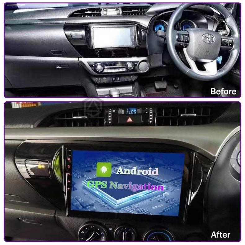 10" Android Radio Frame -Toyota Hilux Revo 2015 on