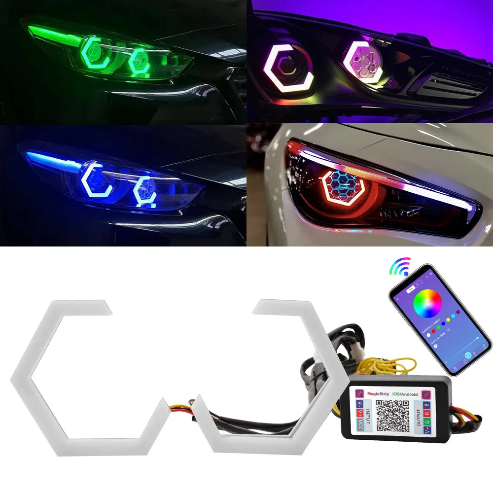 Hexagon Light for Headlight (60mm)