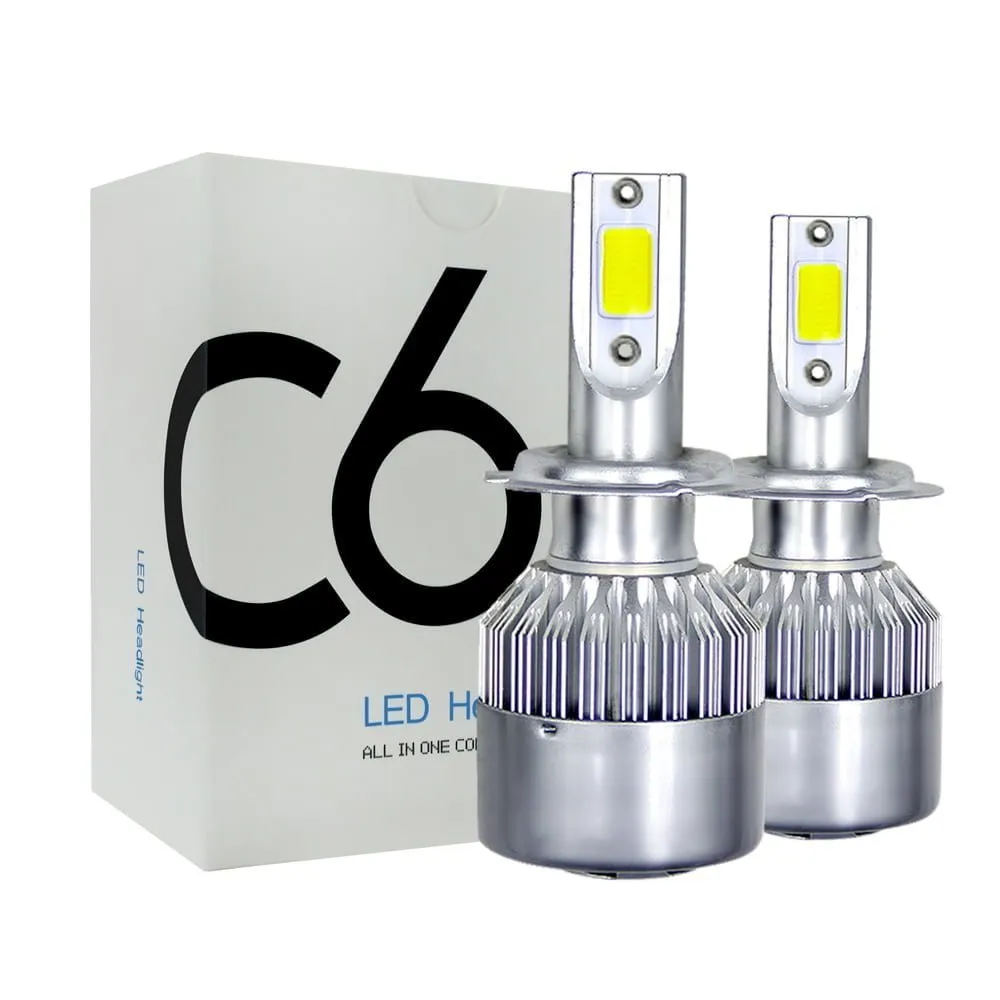C6 LED Headlight Bulb 36w (H4)