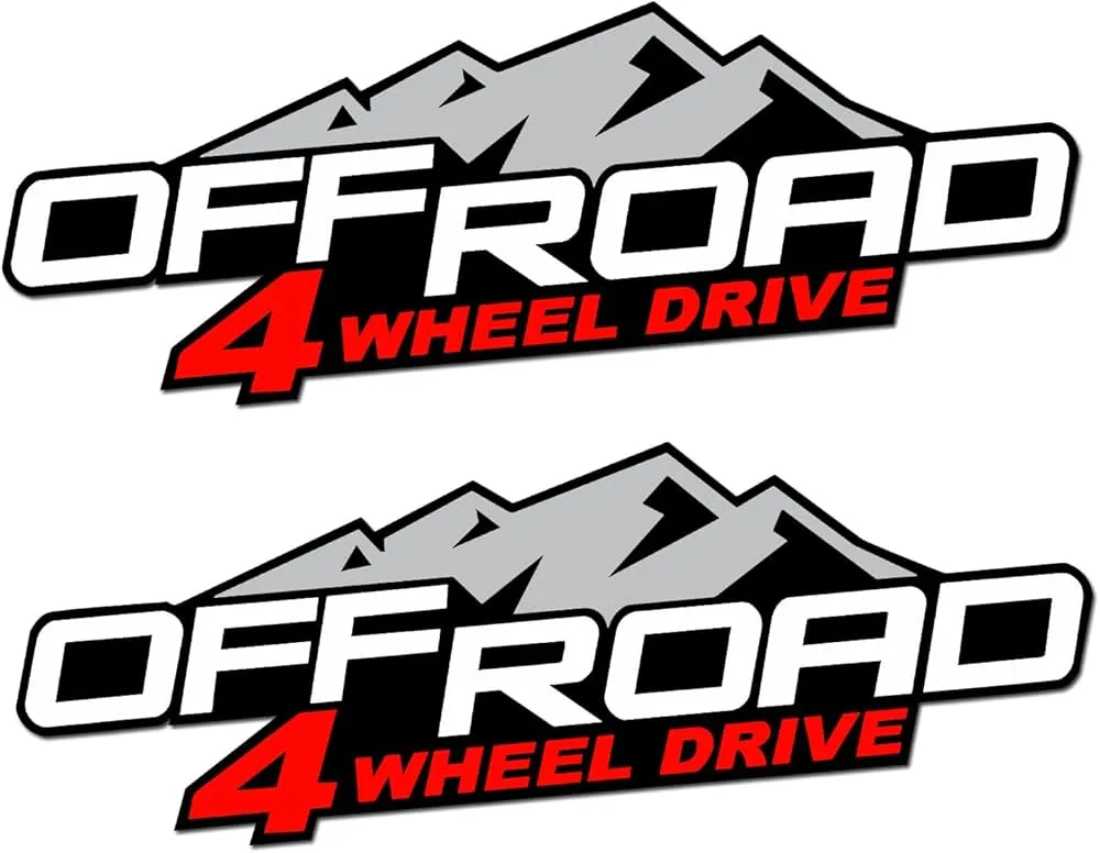 Sticker- OFF ROAD 4 WHEEL DRIVE