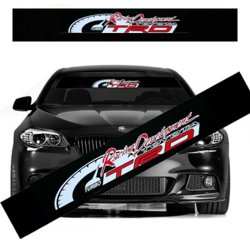 Windscreen Sticker- Turbo TRD Racing Development