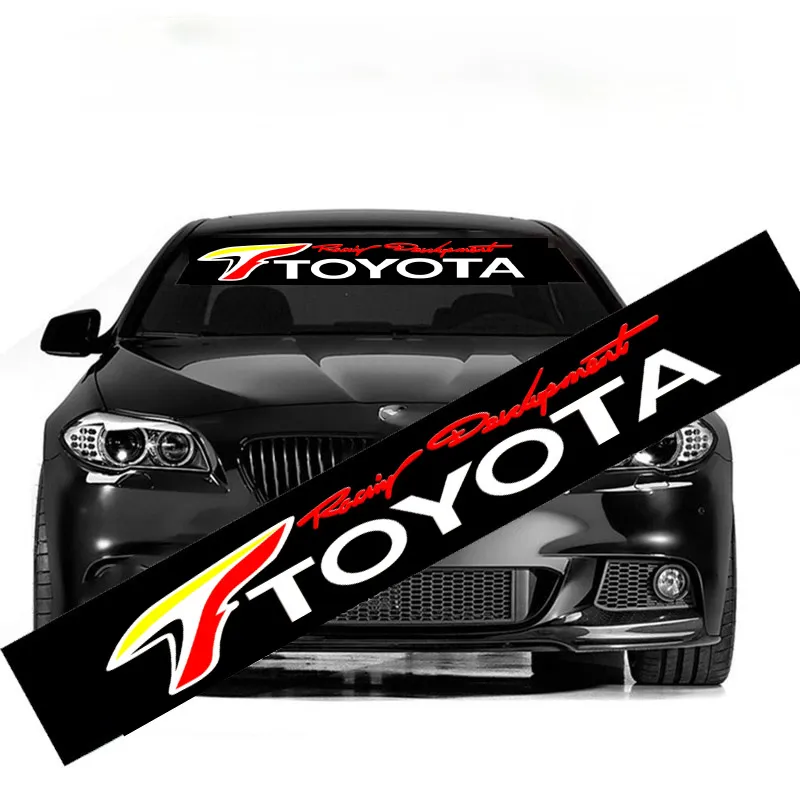 Windscreen Sticker-Racing Development Toyota