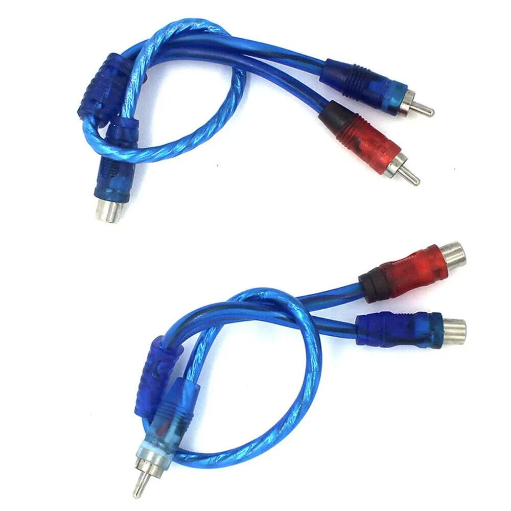 RCA Cable Splitter (1 Male - 2 Female)