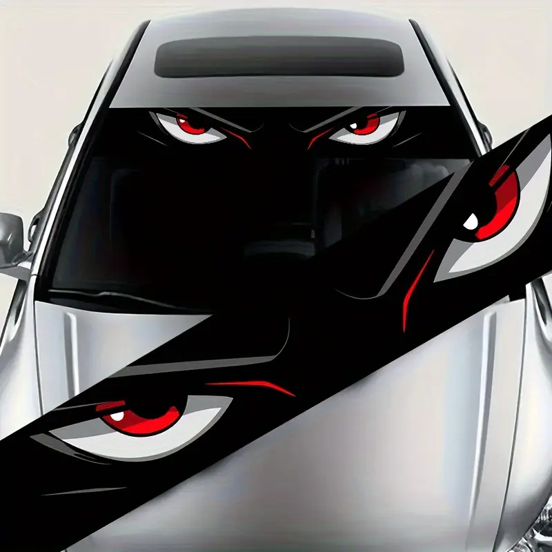 Windscreen Sticker- Devil Eyes