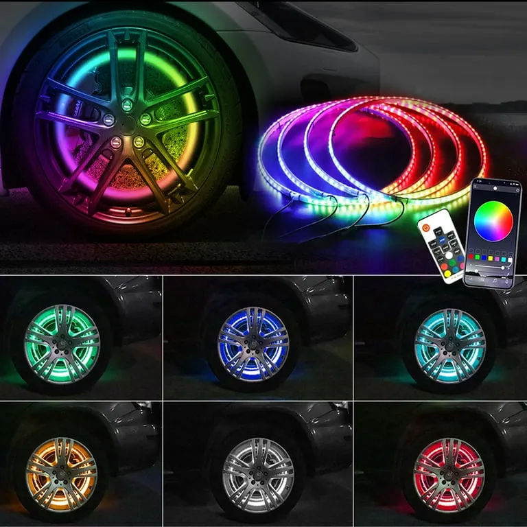 15.5 RGB Running Wheel Ring Lighting Kit