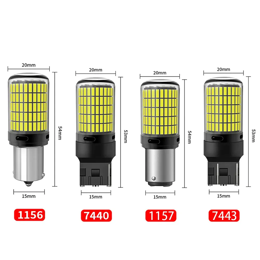 T20 LED Super Bright Bulb 144SMD 12-24V