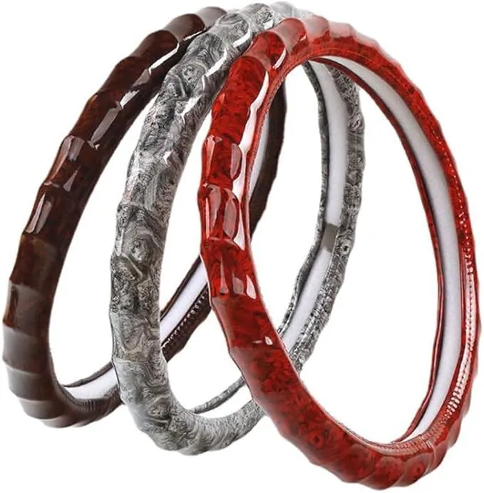 PVC Steering Cover 38cm (White)