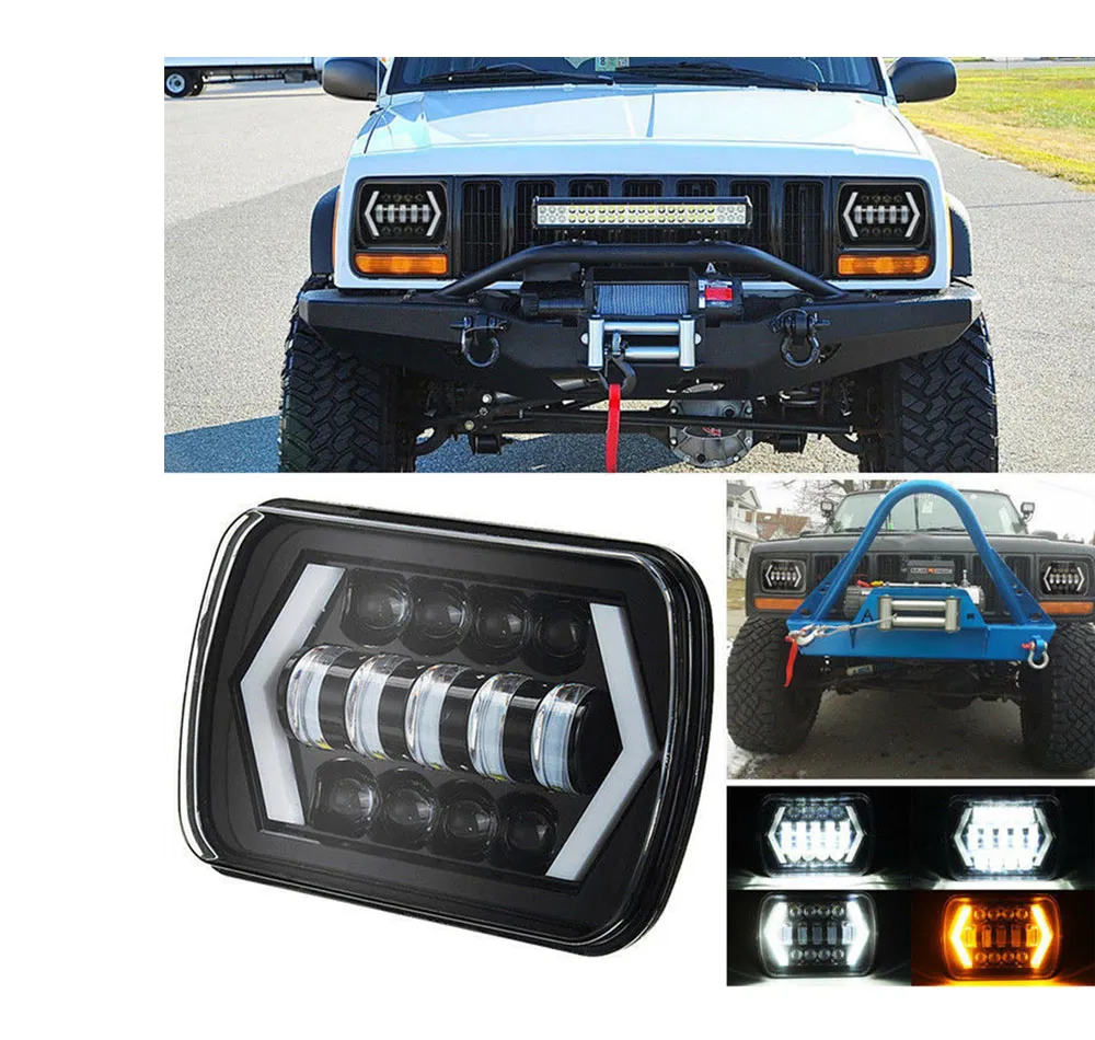 5X7 Universal DRL Headlight 12V