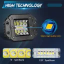 4.7" LED Replacement  Fog Lamp for Bulbar 84w