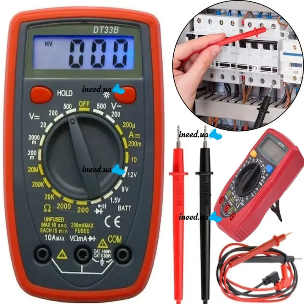 DT33B Digital Multimeter