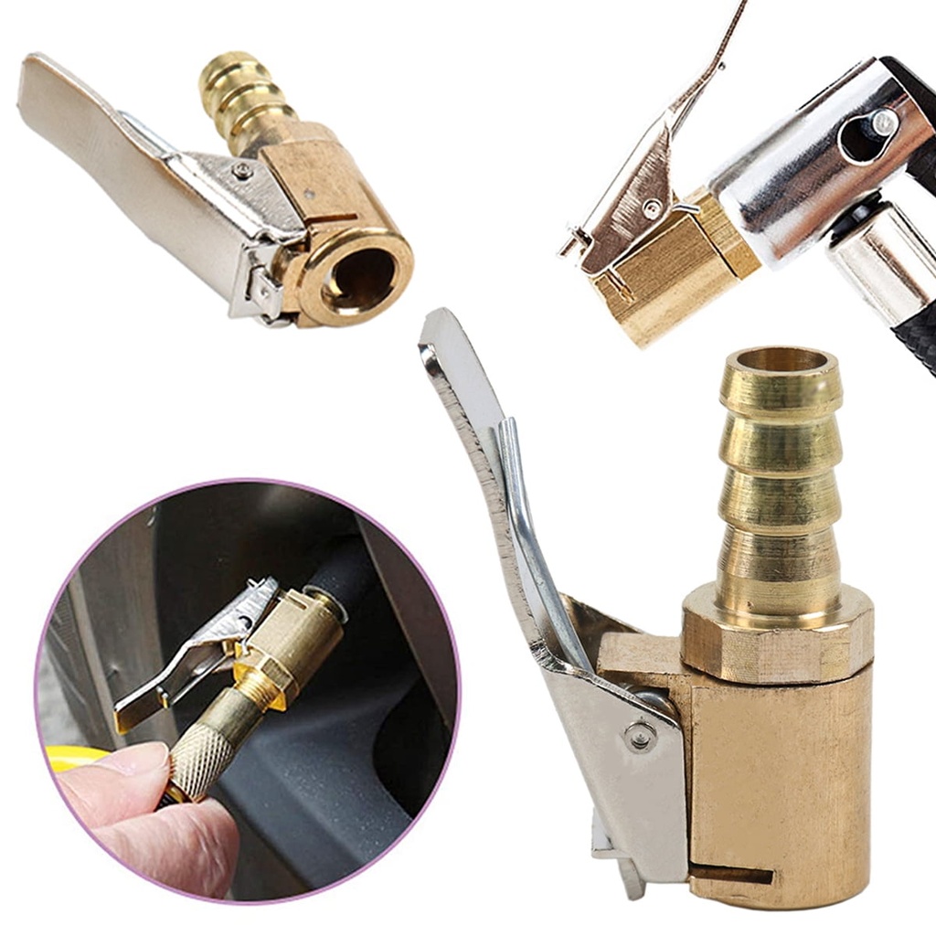 Tire Inflator Valve Connector Clamp