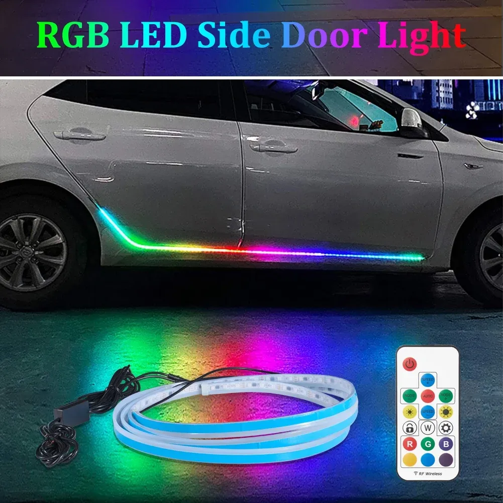 Car Door Panel Light 1.5mx2pcs (Remote Control)