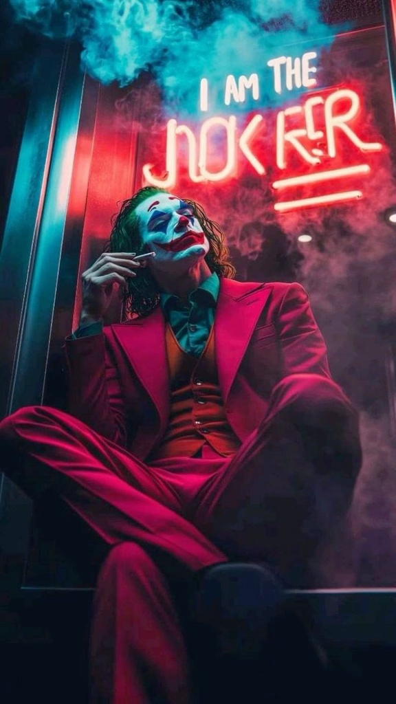 Door Pillar Sticker - I'm the Joker