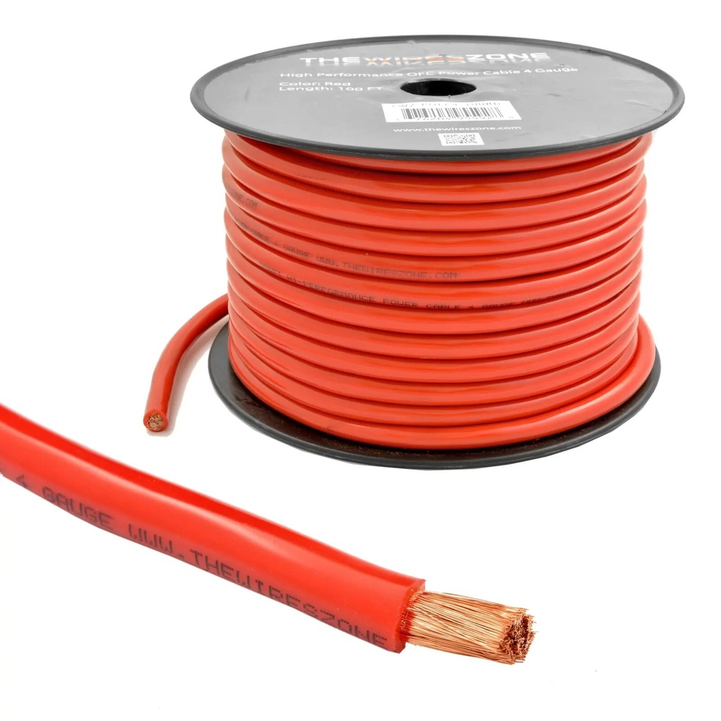 4GA Amplifier Power Cable