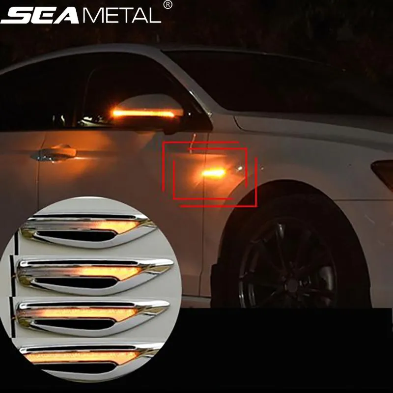 Fender Decoration Turn Signal Lights 12v (Orange)